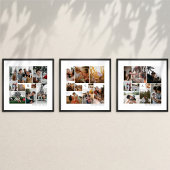 AANGEPASTE FAMILIE FOTO COLLAGE POSTER EN PRINT