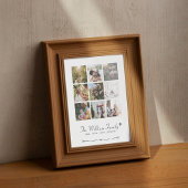 AANGEPASTE FAMILIE FOTO COLLAGE POSTER EN PRINT