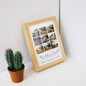 AANGEPASTE FAMILIE FOTO COLLAGE POSTER EN PRINT