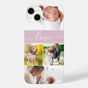 Aangepaste familie Foto mam Memories Love Script r Case-Mate iPhone 14 Plus Hoesje
