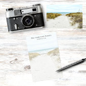 Aangepaste familie foto strandvakantie post-it® notes