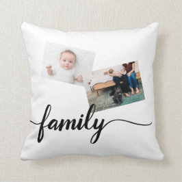 Aangepaste FAMILIE-fotokussen Kussen