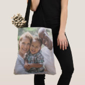 Aangepaste familie fotosjabloon dubbelzijdig Tas (Dichtbij)