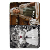 Aangepaste Familie Herdenking Foto Magneet (Verticaal)