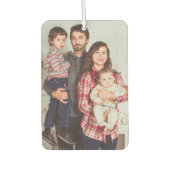 Aangepaste Familie Kinder Baby 2-zijdig Gepersonal Luchtverfrisser (Voorkant)