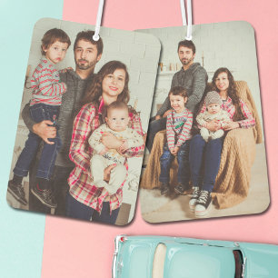 Aangepaste Familie Kinder Baby 2-zijdig Gepersonal Luchtverfrisser