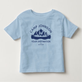 Aangepaste Familie Lake Camping Vakantie Groepen M Kinder Shirts