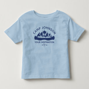 Aangepaste Familie Lake Camping Vakantie Groepen M Kinder Shirts