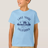 Aangepaste Familie Lake Camping Vakantie Groepen M T-shirt (Voorkant)