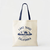 Aangepaste Familie Lake Camping Vakantie Groepen M Tote Bag (Voorkant)