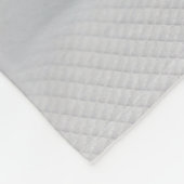 Aangepaste Familie Moderne elegant Script Photo Co Fleece Deken (Hoek)