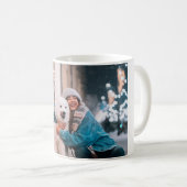 Aangepaste familie of huisdier foto koffiemok (Voorkant rechts)