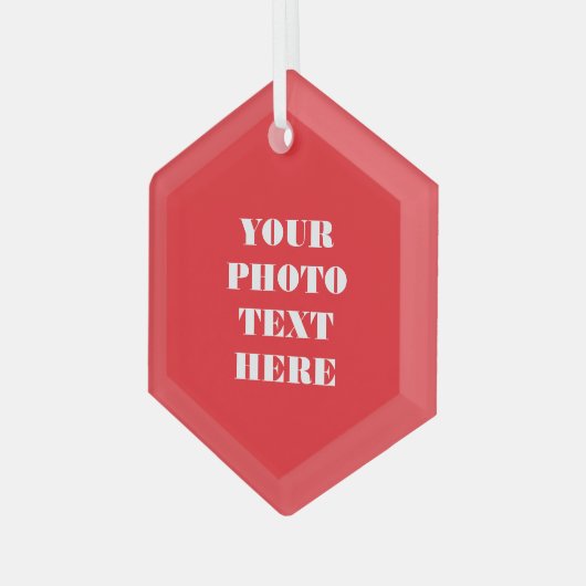 Aangepaste familie Ornamenten - gepersonaliseerde  (Voorkant links)