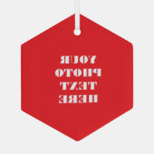 Aangepaste familie Ornamenten - gepersonaliseerde  (Achterkant)