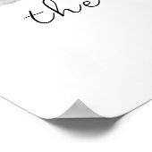 Aangepaste familie portret cadeau voor moeder van  poster (Hoek)