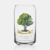 Aangepaste familie reünie neven bemanning Keepsake Blikvorm Glas (Voorkant)