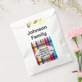 Aangepaste Familie Reünie Papieren Feestzak Bedankzakje (Gezegeld)