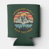 Aangepaste familie Road Trip Vakantie Reünie Blikjeskoeler (Achterkant)