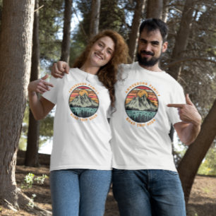 Aangepaste familie Road Trip Vakantie Reunion Wit T-shirt
