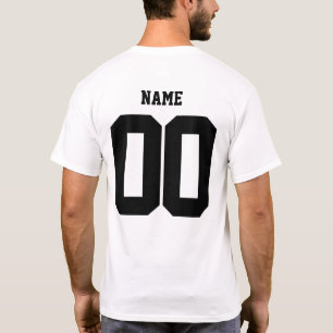 Aangepaste familie shirten, Naam mannen Nummer shi T-shirt