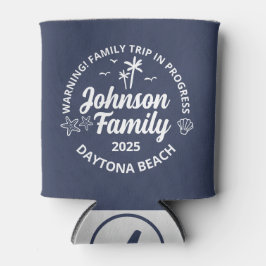 Aangepaste Familie Strand Vakantie Groep Matching Blikjeskoeler