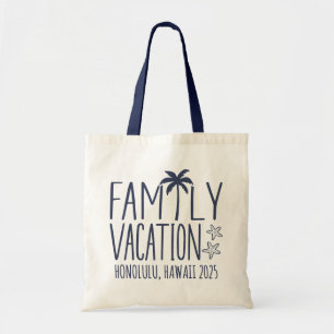 Aangepaste Familie Strand Vakantie Groep Matching Tote Bag