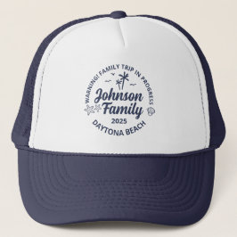 Aangepaste Familie Strand Vakantie Groep Matching Trucker Pet