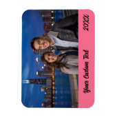 Aangepaste Familie Vakantie Foto Koelkast Magneet (Verticaal)