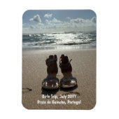 Aangepaste Familie Vakantie Foto Koelkast Magneet (Verticaal)