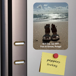 Aangepaste Familie Vakantie Foto Koelkast Magneet