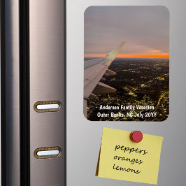 Aangepaste Familie Vakantie Foto Koelkast Magneet