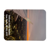 Aangepaste Familie Vakantie Foto Koelkast Magneet (Horizontaal)