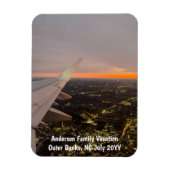 Aangepaste Familie Vakantie Foto Koelkast Magneet (Verticaal)