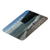 Aangepaste Familie Vakantie Foto Koelkastmagneet. Magneet (Linkerzijde)