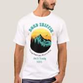 Aangepaste familie vakantie Road Trip Matching T-shirt (Voorkant)