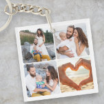 Aangepaste Familie Vijf Foto Gepersonaliseerd Sleutelhanger<br><div class="desc">Laat uw favoriete familiemomenten zien met deze gepersonaliseerde Sleutelhanger met vijf foto's voor het hele gezin. Deze sleutelhanger is ontworpen om vijf gekoesterde foto's te bevatten en is ideaal om iedereen van wie je houdt - kinderen, ouders, huisdieren of grootouders - in één speciaal stuk vast te leggen. Voeg je...</div>