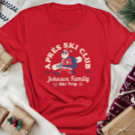 Aangepaste Familie Vrienden Groep Ski Trip Snowboa T-shirt<br><div class="desc">Creëer blijvende herinneringen met onze aangepaste Ski Trip shirt voor gezinnen, vrienden of groepen. Dit shirt voor een aangepaste familieskitocht is ideaal om uw sneeuwavontuur te vieren. Personaliseer met uw familienaam of groepsreisgegevens om het uniek voor u te maken. Ideaal voor skiliefhebbers en wintervakantie souvenirs, het is geweldig voor bijpassende...</div>