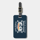 Aangepaste Familie Vrienden Ski Trip Groep Matchin Bagagelabel (Voorkant verticaal)