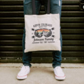 Aangepaste Familie Vrienden Ski Trip Groep Matchin Tote Bag