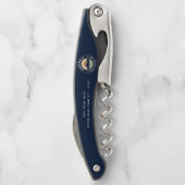 Aangepaste familie Wandelreis Mountain Sunset Retr Kurkentrekker (Achterkant)