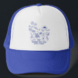 Aangepaste Familie Zomer Strandreis Groep Matching Trucker Pet<br><div class="desc">Maak uw zomervakantie onvergetelijk met deze bijpassende meisjesreis,  zusterreis of familiereisgroepshirt! Het is ideaal voor zomeruitjes en groepsfoto's.</div>