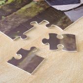 Aangepaste familiefortret foto legpuzzel (Zijkant)