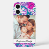 Aangepaste familiefoto aanpassen Case-Mate iPhone case (Achterkant)