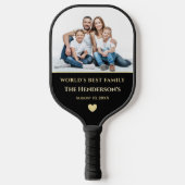 Aangepaste familiefoto aanpassen pickleball paddle (Voorkant)