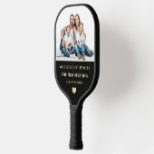 Aangepaste familiefoto aanpassen pickleball paddle (Links)