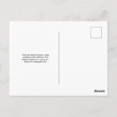 Aangepaste familiefoto briefkaart (Achterkant)