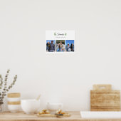 Aangepaste familiefoto collage Poster en afdrukken (Keuken)