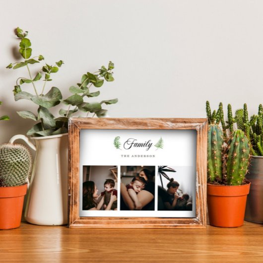 Aangepaste familiefoto collage Poster en afdrukken