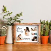 Aangepaste familiefoto collage Poster en afdrukken