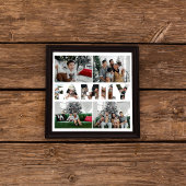 Aangepaste familiefoto collage Poster en afdrukken